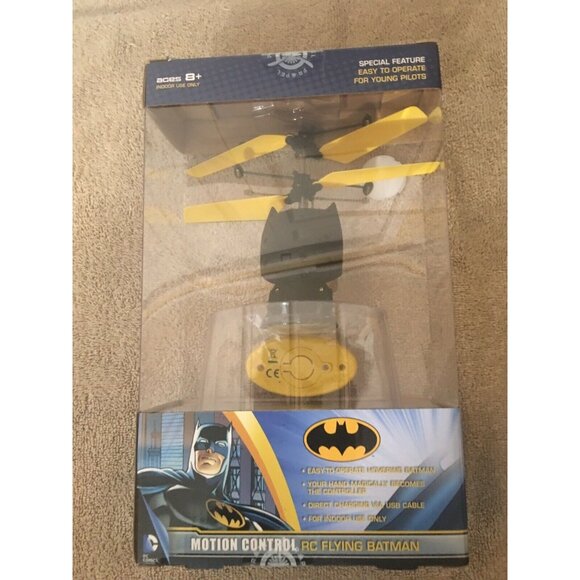 NEW! HOVER HERO DC Comics Motion Control RC Flying Batman Rooftop Brands‎ WB4001 - Picture 3 of 5
